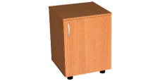 Тумба с дверкой (на ножках/на колесах) 025791