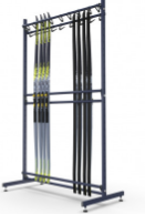 Стеллаж  для беговых/классичесих лыж, двухсторонний. YMV2bb0IhM74v2-NHTXiK3 - фото 1420324