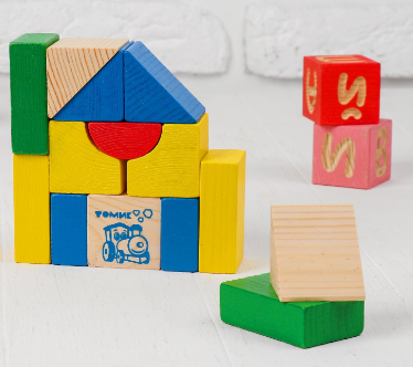 Конструктор «Цветной», 14 деталей 027247