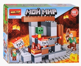 Конструктор "Мастер. Мой мир" 78 дет. 0280329