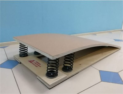 МОСТИК ГИМНАСТИЧЕСКИЙ ПОДКИДНОЙ ГНУТЫЙ 027960