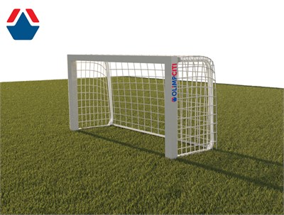 Ворота тренировочные 2,4х1,6х1 алюминиевый профиль квадратный 80х80мм свободностоящие ОС-15344