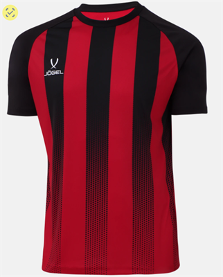 Футболка игровая JÖGEL CAMP Striped Jersey, красный/черный z4MMpYi6i1DG1uGMhV5bu1