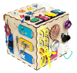 Световой Куб 28х28х28 с подсветкой (мальчик) 0280398