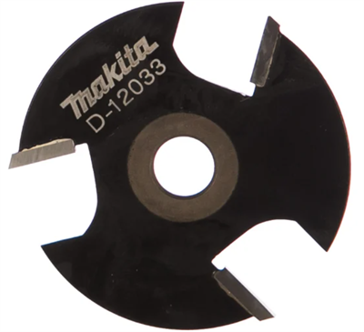 Фреза пазовая дисковая (47,6х2 мм; хвостовик 8 мм; 3 лезвия) Makita D-12033 0283095274