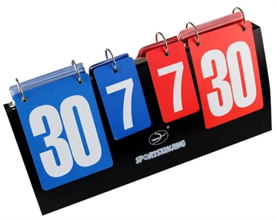 Табло судейское складное для ведения счета 0281282 - фото 1420878