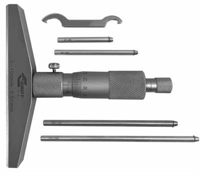 Микрометрический глубиномер GRIFF ГМ 100 02830962857