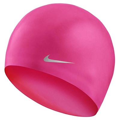 Шапочка для плавания Nike Solid Silicone Youth, для детей 8-14 лет 38455