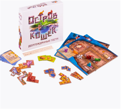 Настольная игра Остров Кошек: Долгожданные Гости j30t9C3djXa8F7Q2tKmXk3
