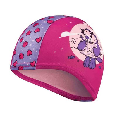 Шапочка для плавания SPEEDO Infant Polyester Cap African Jr, детская, цвет розовый 38603