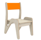 СТУЛ ШТАБЕЛИРУЕМЫЙ РЕГУЛИРУЕМЫЙ ЗИГЗАГ ЦВЕТНОЙ 1 00169