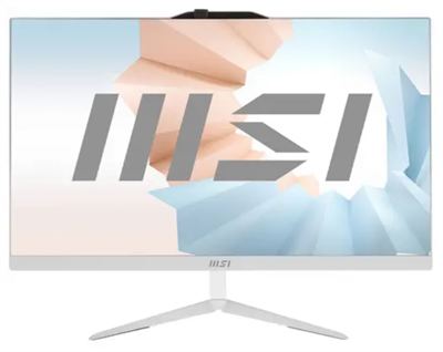 23.8" Моноблок MSI Modern AM242 белый, Intel Core i3-1215U, 2x1.2 ГГц, IPS, Full HD (1920x1080), 8 ГБ DDR4, SSD 256 ГБ, Windows 11 Home 026638