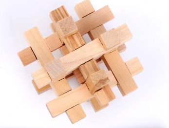 Головоломка деревянная Игры разума «Сложный крест» 0280998