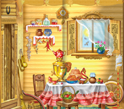 Русская изба - Декорация 0280621