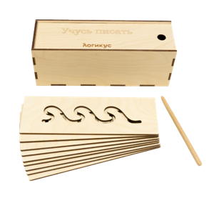 Настольная игра "Учусь писать" 02830760