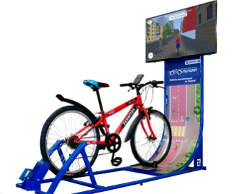 Интерактивный тренажер двухколесного транспортного средства "Пилот s6JeBfBAgBcJ8mCr3utUA1 - фото 1421354