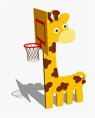 СТОЙКА БАСКЕТБОЛЬНАЯ «ЖИРАФ» ЭФП 04 0281937