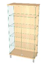 ВИТРИНА С 4-МЯ ПОЛКАМИ НИКА-8 0280506