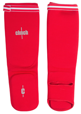 Защита голени и стопы Clinch Shin Instep Protector красная C508 Zgjnelrgj0GvuuGXANVW13