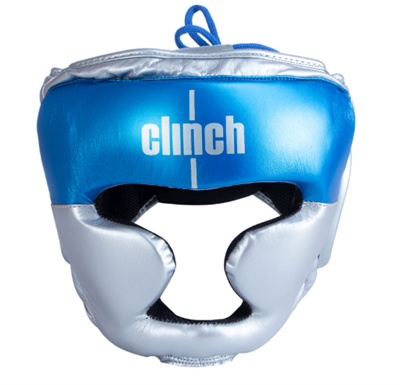 Шлем боксерский Clinch Kids серебристо-синий C128 YxQrXrvBjxDWCvREDleWt0