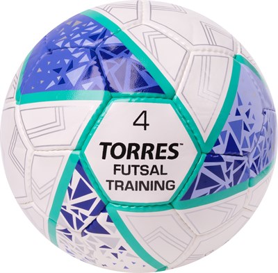 Мяч футзальный TORRES Futsal Training, размер 4 34388