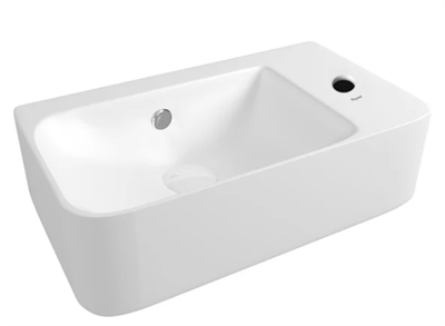 Раковина Teymi Hanna 45 правая, подвесная, белая T50903 ЦБ-00267351 028309371