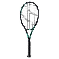 Ракетка б/т HEAD MX Attitude Suprm, для любителей, композит,со струнами, черно-зеленый 026418