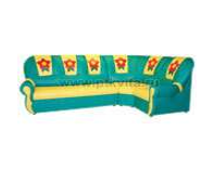 «Вита с аппликацией» комплект мягкой игровой угловой мебели (3+1+3) 02055
