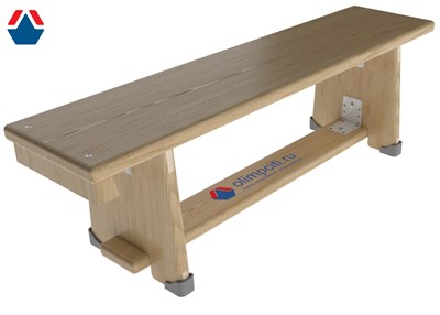 Скамейка гимнастическая СУПРИМ-1500 ОС-15289