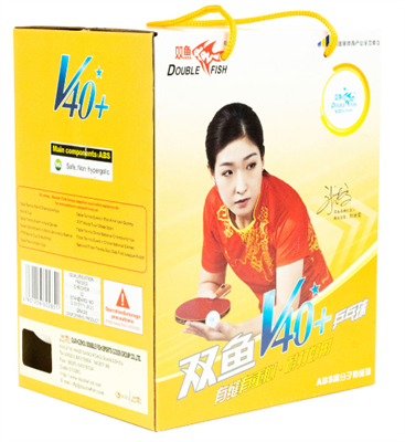 Мяч для настольного тенниса DOUBLE FISH Fish 1*, 100 шт V8v0JP2cj4O1OYQnF2ZRO0