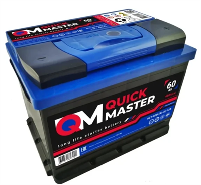 Аккумуляторная батарея Quick Master АКБ SP 6СТ-60 02830127 - фото 1421953