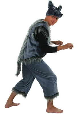Карнавальный костюм взрослый "Волк" 02830962688