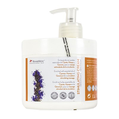 Стимулирующий массажный крем REHAB, 500 мл 33015