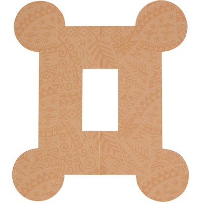 Тейп динамический POSTYREPALS Box Tape PP-Box-T, преднарезка, по 5 шт, телесный 33170