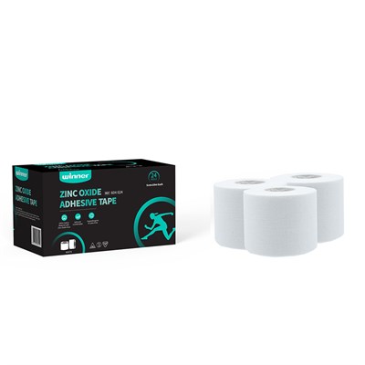 Тейп жесткий спортивный WINNER оксид цинка 5см*10м, 24 шт 33174