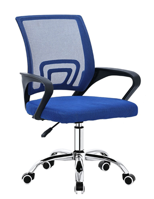 Офисное кресло синее 026910