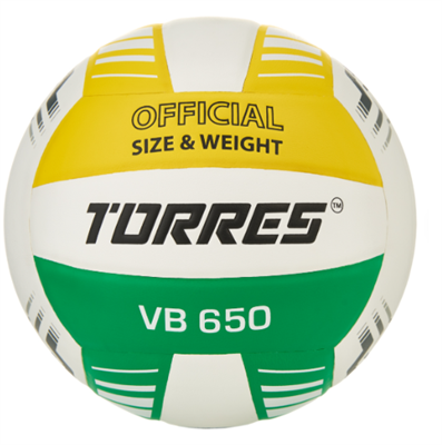 Мяч волейбольный TORRES VB 650, ПУ, размер 5 DxepmQ4XgyYZjWhOnQknO2