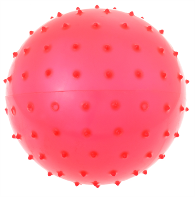Мячик массажный, матовый пластизоль, d=20 см, 50 г, МИКС 026566