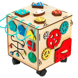 Бизиборд "Бизи-куб" (25х25х25) 0280415