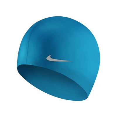 Шапочка для плавания Nike Solid Silicone Youth, для детей 8-14 лет 33740