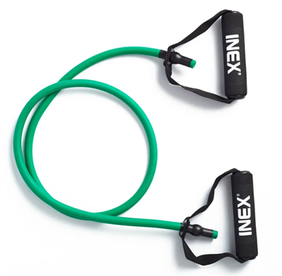 Амортизатор трубчатый с ручками INEX Body-Tube, 140 см., слабое сопротивление, зеленый 2rDnu0kLgwrv2-EkHIsiy3