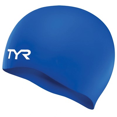 Шапочка для плавания TYR Wrinkle Free Junior Silicone Cap, подростковая, 10-16 лет 33779