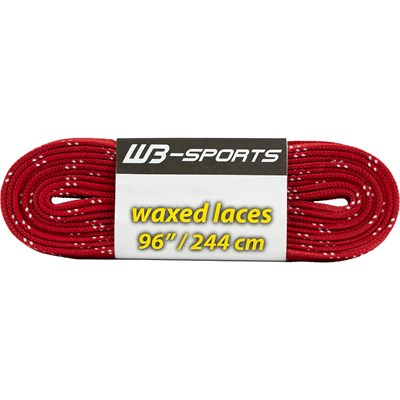 Шнурки для коньков Warrior Laces Wax с восковой пропиткой 33824