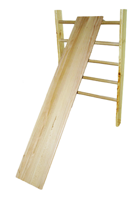 Доска наклонная гладкая 2 м с крюками для гимнастической стенки НФ-210882