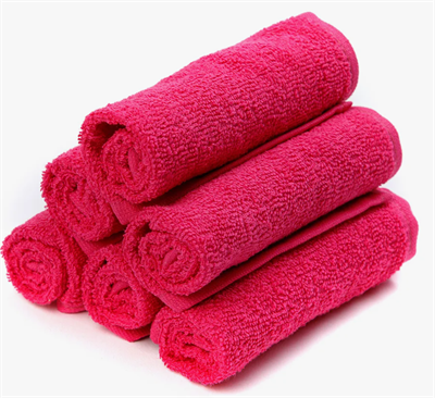 Салфетка махровая гладкокрашенная 30х30 пл.380 гр. 0282527