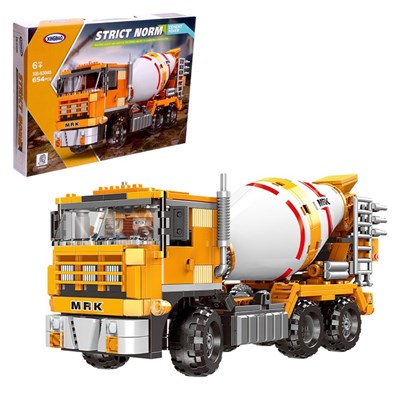 Конструктор Техно «Бетономешалка», 654 детали 0281099