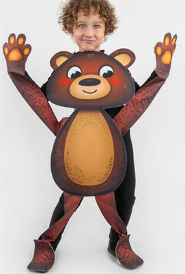 Медведь ростовая кукла 027816