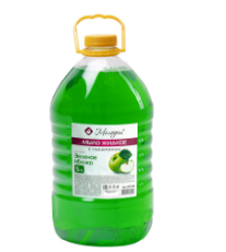 Мыло жидкое «Зеленое яблоко», с глицерином, ПЭТ (5 л) 0280244