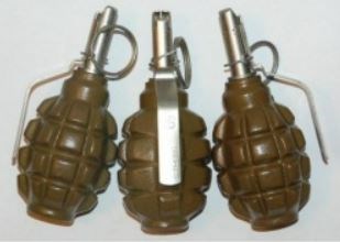 МАКЕТ ММГ РУЧНОЙ ГРАНАТЫ Ф-1 0280191