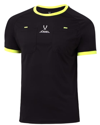 Футболка судейская Referee tee, черный 02830965221